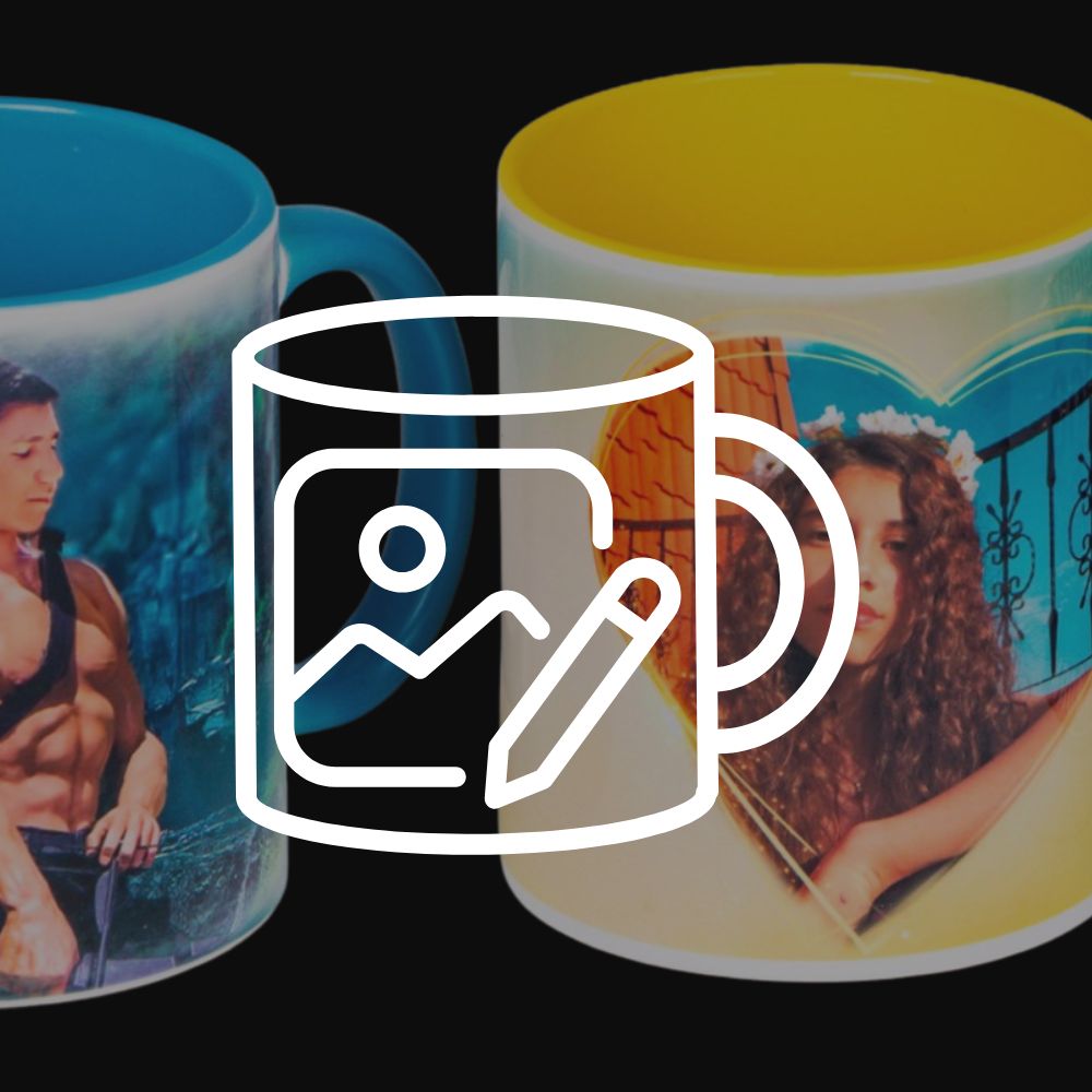 Печат на снимка върху чаша с дизайн