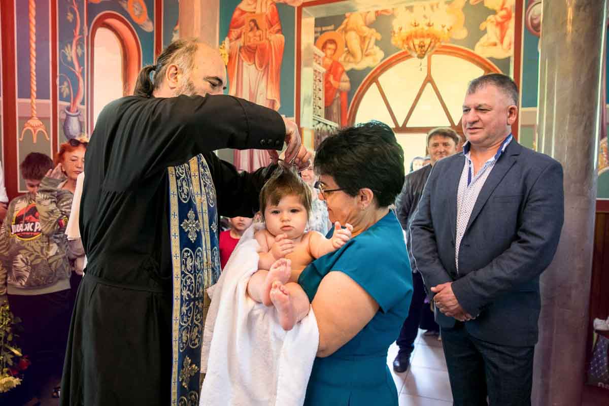 Фотозаснемане на кръщение