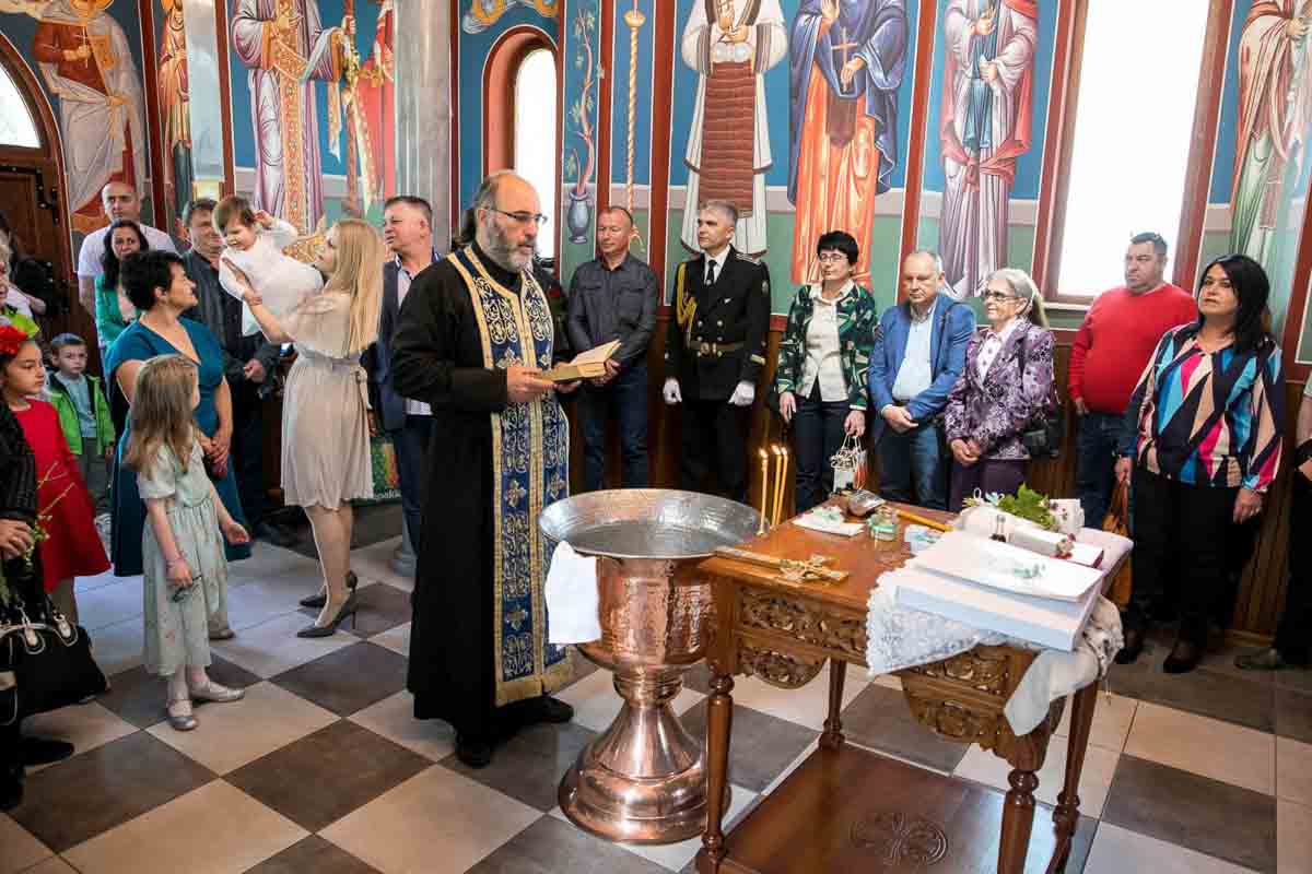 Фотозаснемане на кръщение