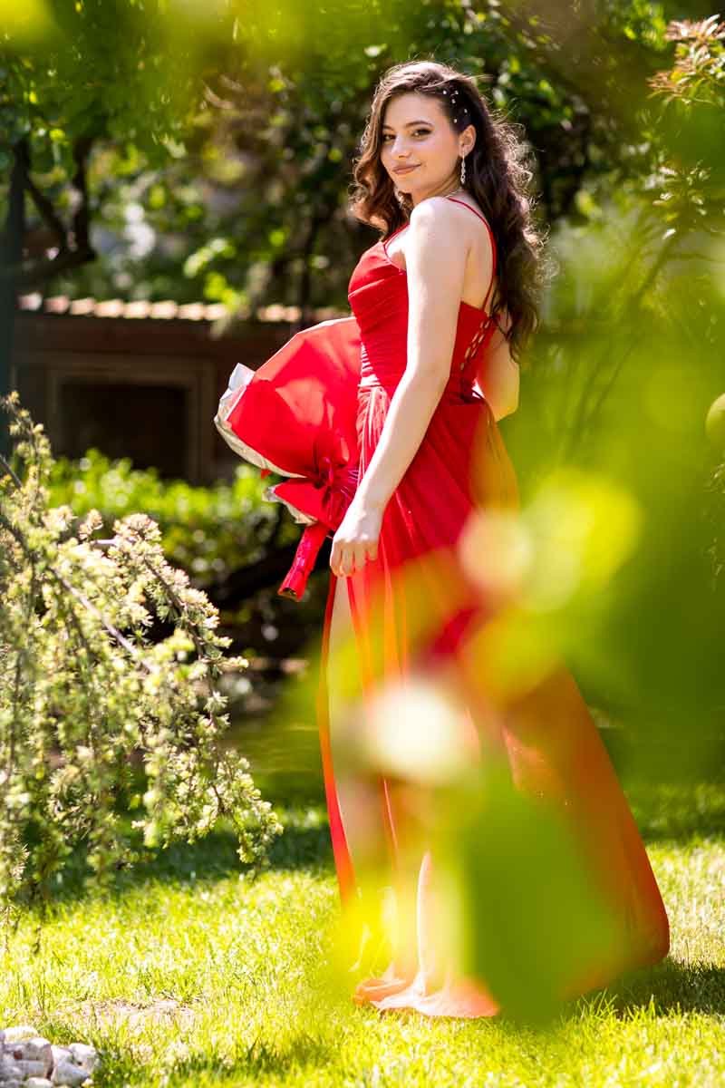 Индивидуално фотозаснемане за абитуриенти