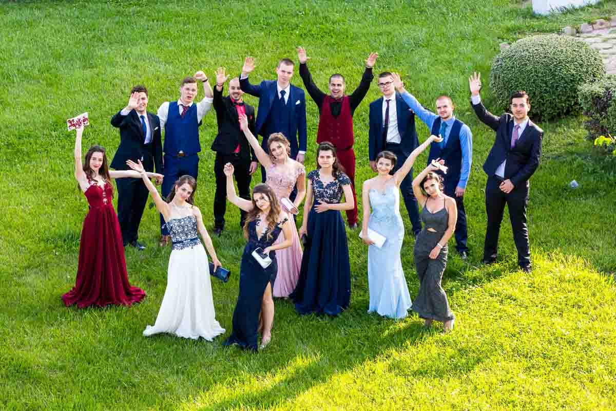 Заснемане на абитуриентски бал